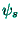 $\psi _{s}$