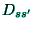 $D_{ss^{\prime }}$