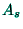 $%%
A_{s}$